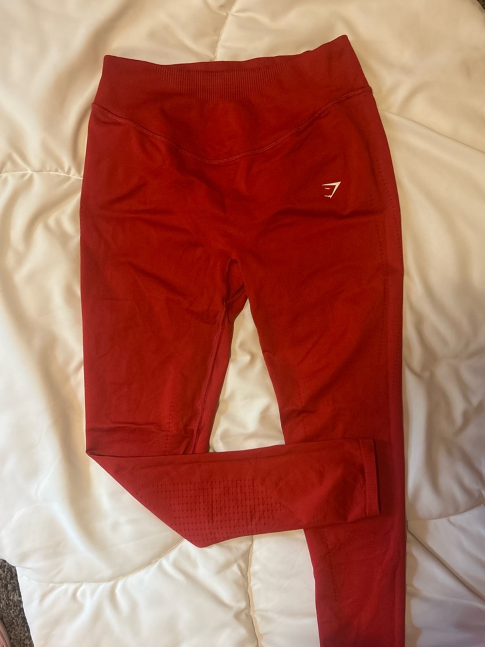 Gymshark Vibrant Red Vital Seamless 2.0 Leggings